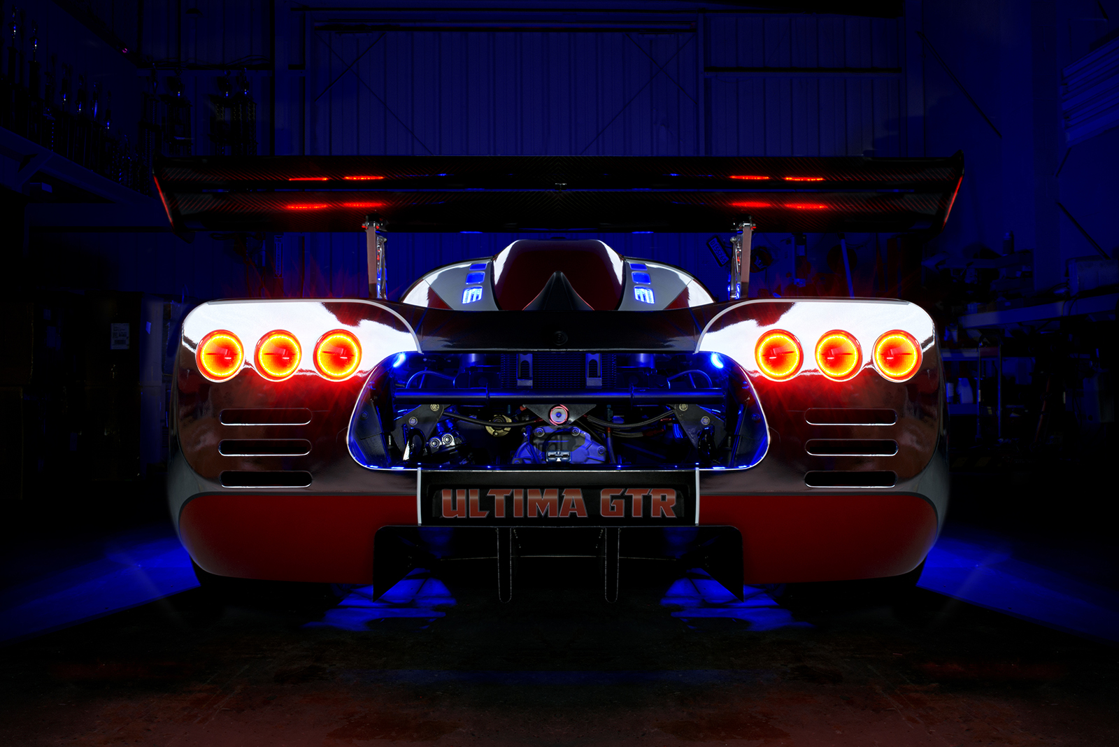 1291-003 - Ultima GTR ORACLE LED Waterproof Tail Light Halo Kit - 6 Rings
